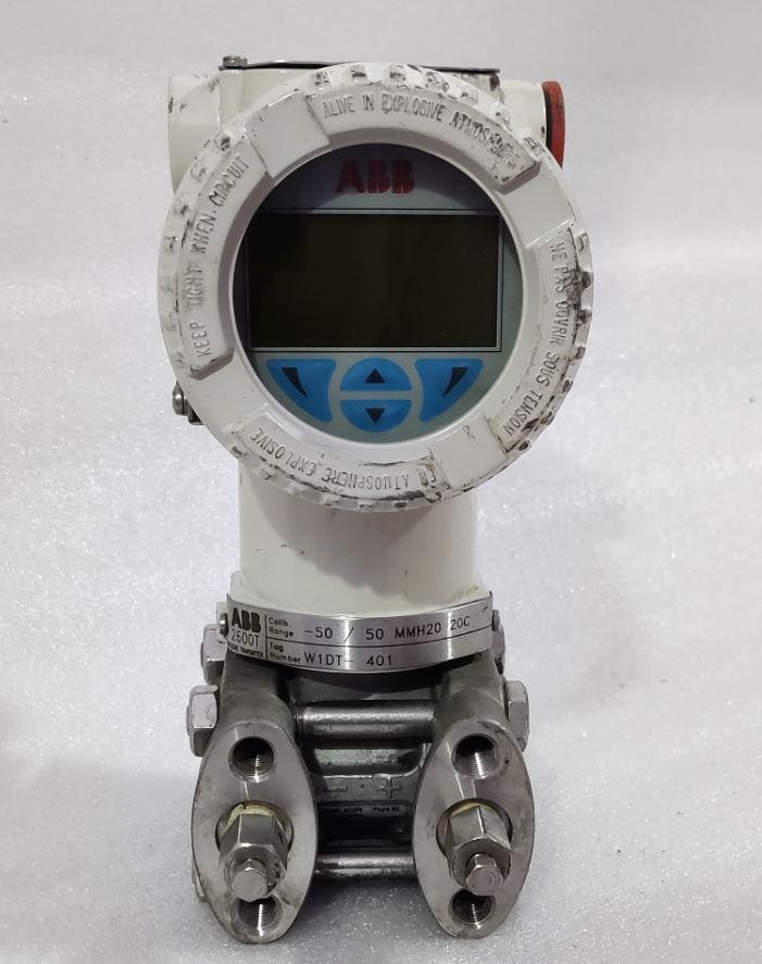 ABB 2600T Series Pressure Transmitter -50/50 MMH20 20C