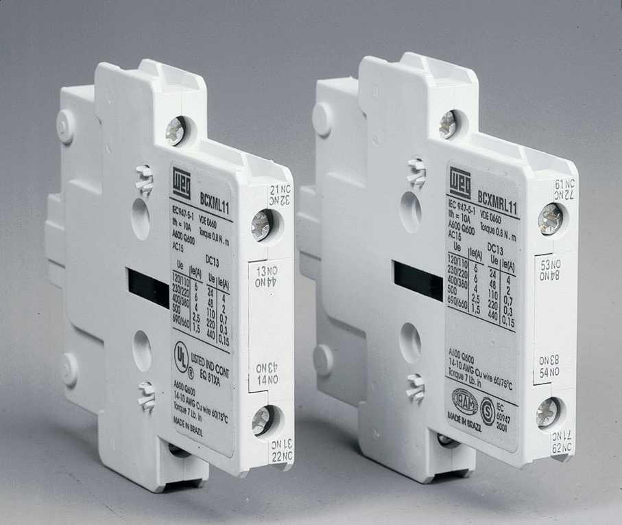 Auxiliary Contacts & Blocks