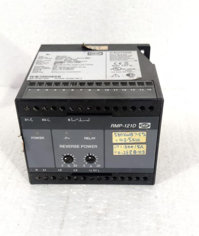 DEIF RMP-121D REVERSE POWER RELAY