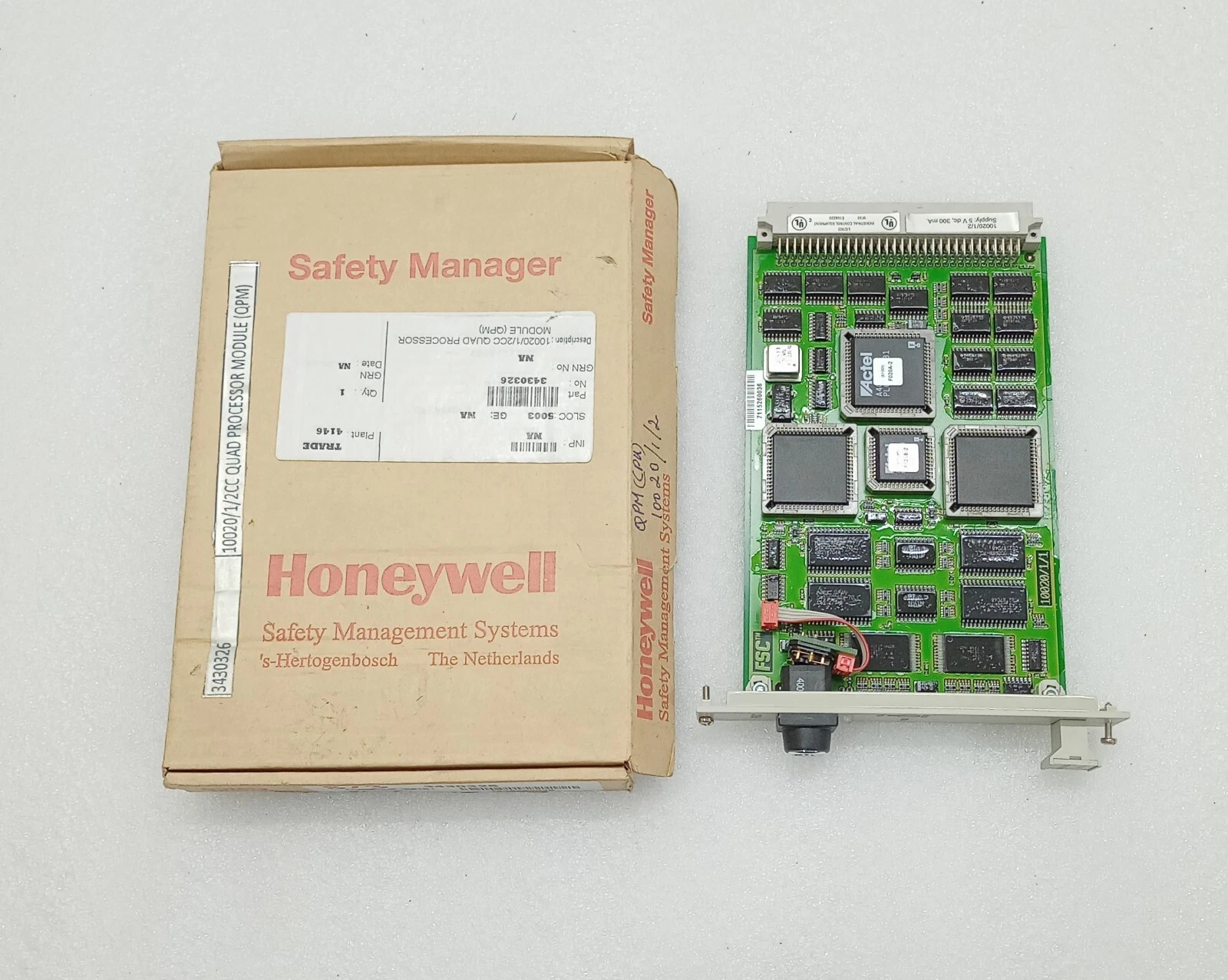 HONEYWELL FSC 10020/1/2 CC Honeywell FSC Quad Processor Module Honeywell 3430326